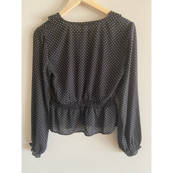 Abercrombie & Fitch Polka Dot Blouse - Picture 2 of 5